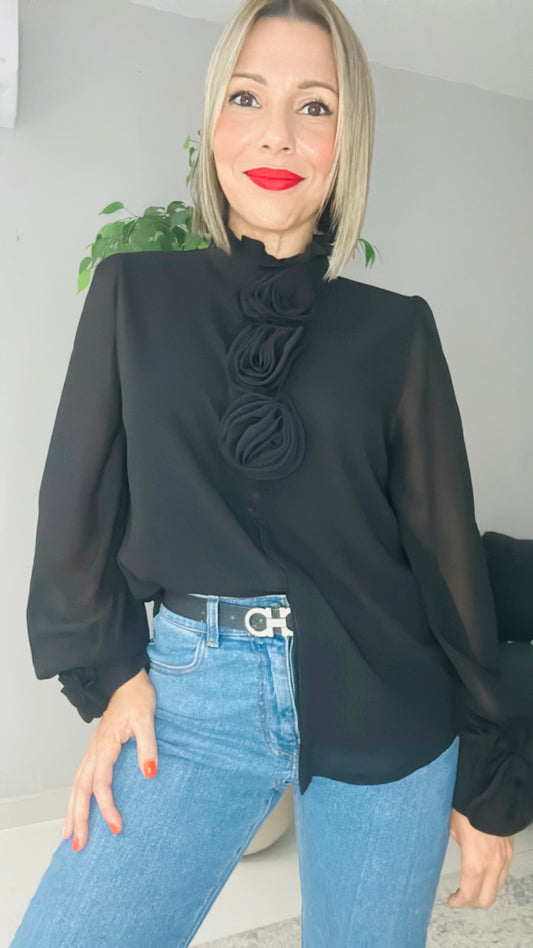 Black Rose Top