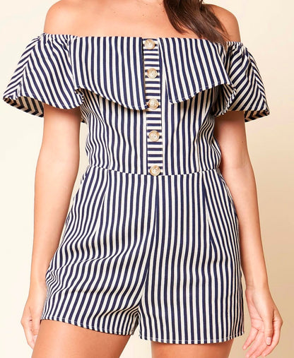 Stripe Romper